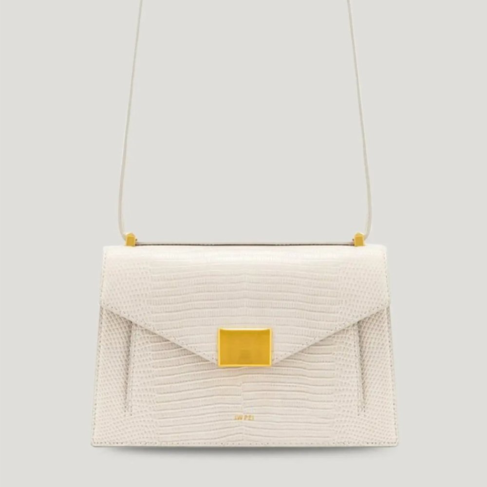 BNWT White Leather Lilian Bag from JW PEI in box!